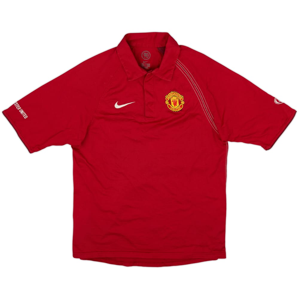 2004-05 Manchester United Nike Polo Shirt - 7/10 - (S)