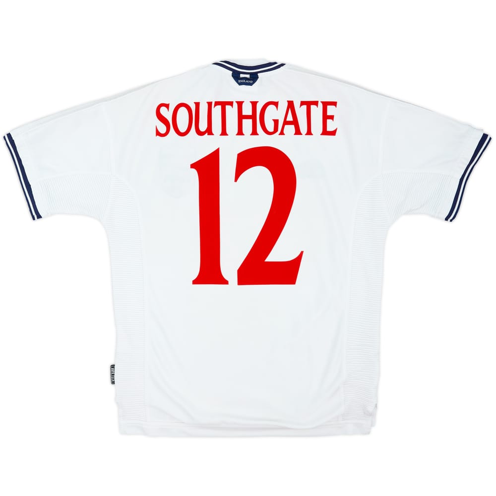 1999-01 England Home Shirt Southgate #12 - 5/10 - (M)