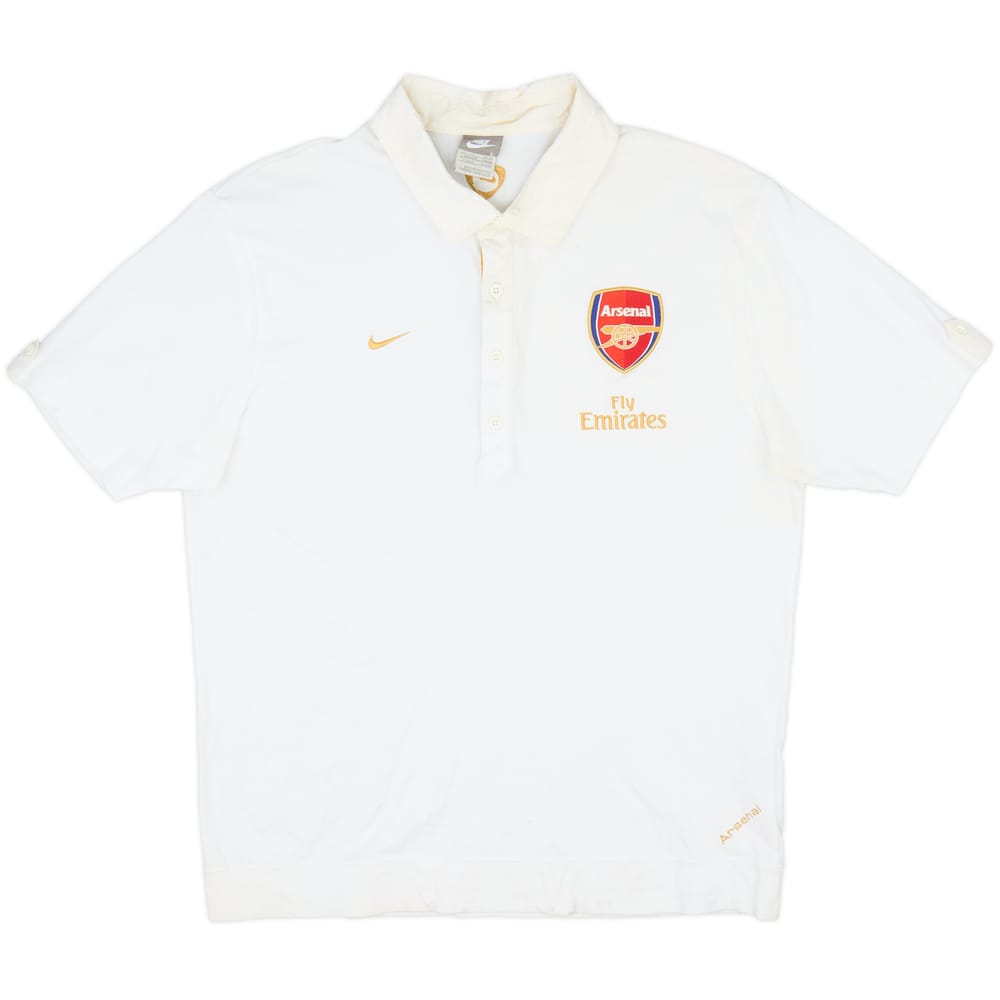 2007-08 Arsenal Nike Polo Shirt - 6/10 - (L)