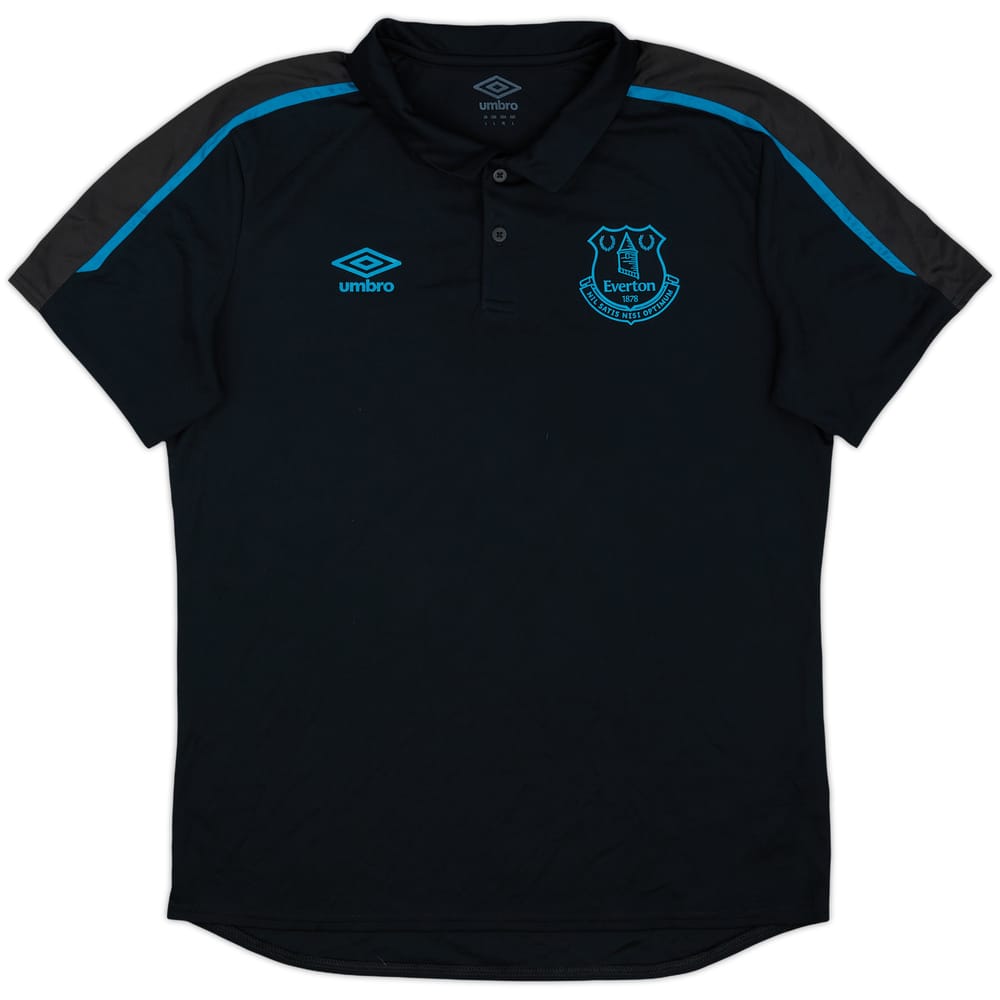 2017-18 Everton Umbro Polo Shirt - 8/10 - (L)