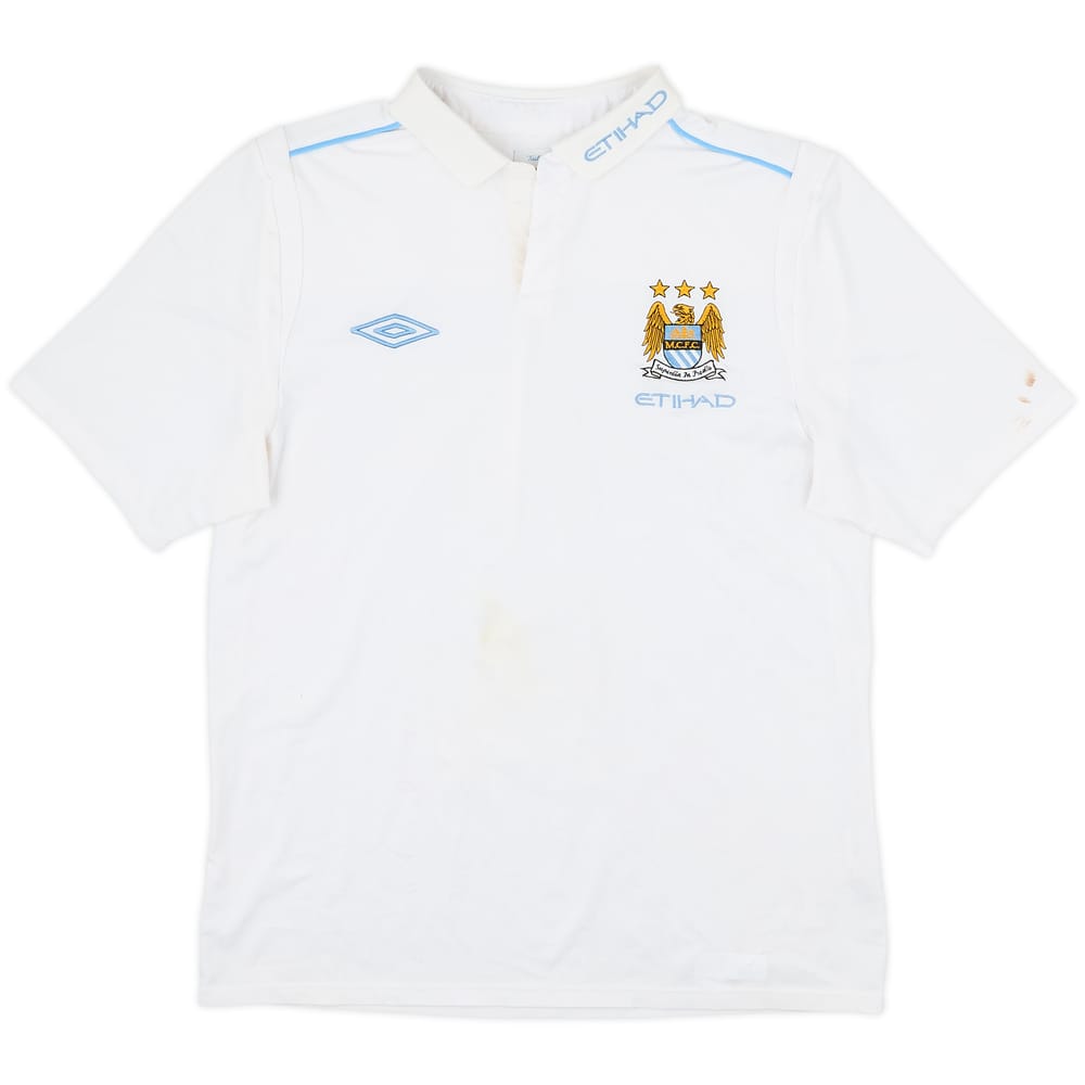 2011-12 Manchester City Umbro Polo Shirt - 8/10 - (M)