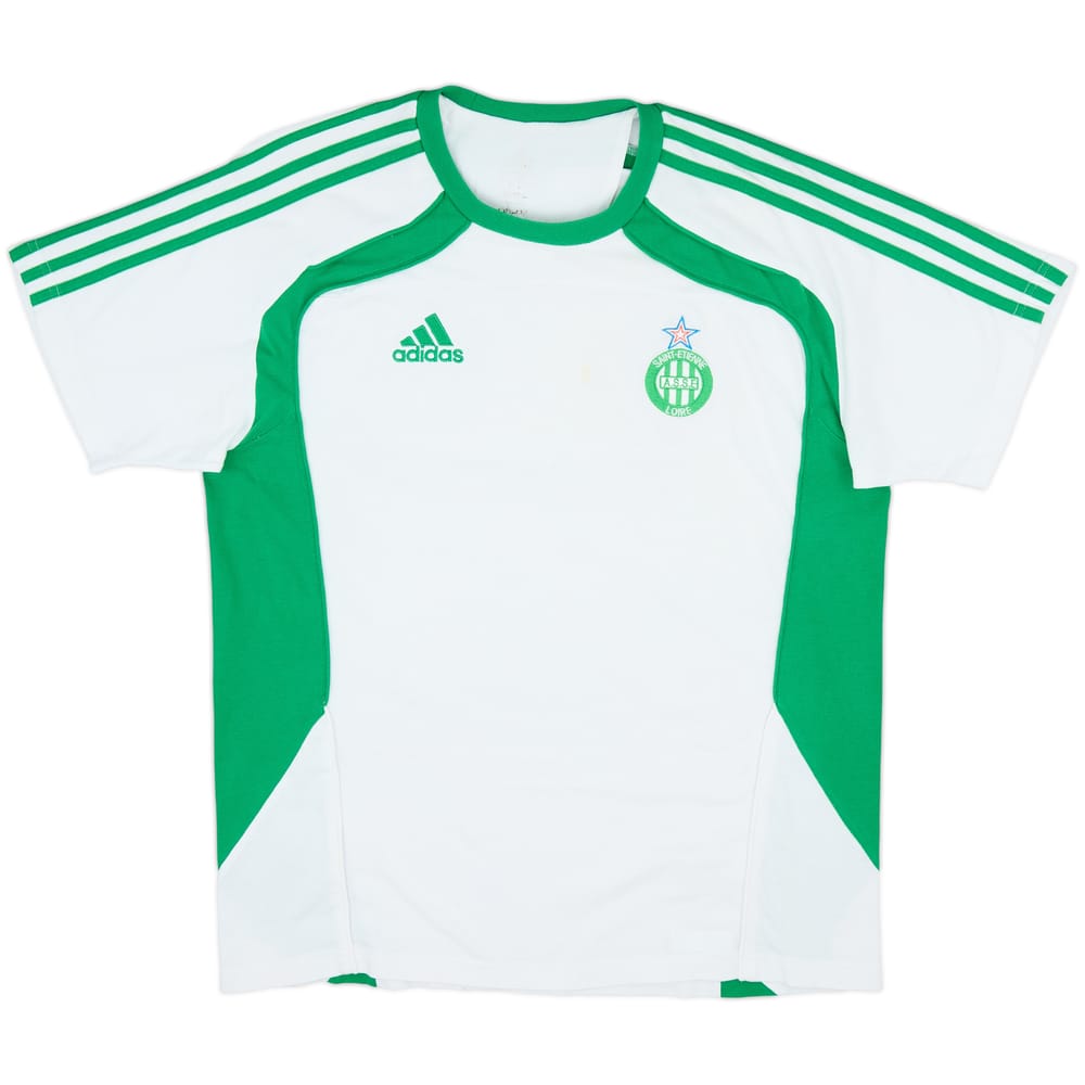 2010-11 Saint-Etienne adidas Cotton Tee - 6/10 - (L)