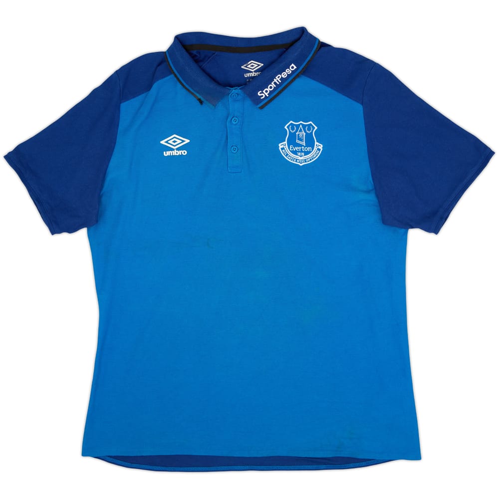 2017-18 Everton Umbro Polo Shirt - 5/10 - (XXL)