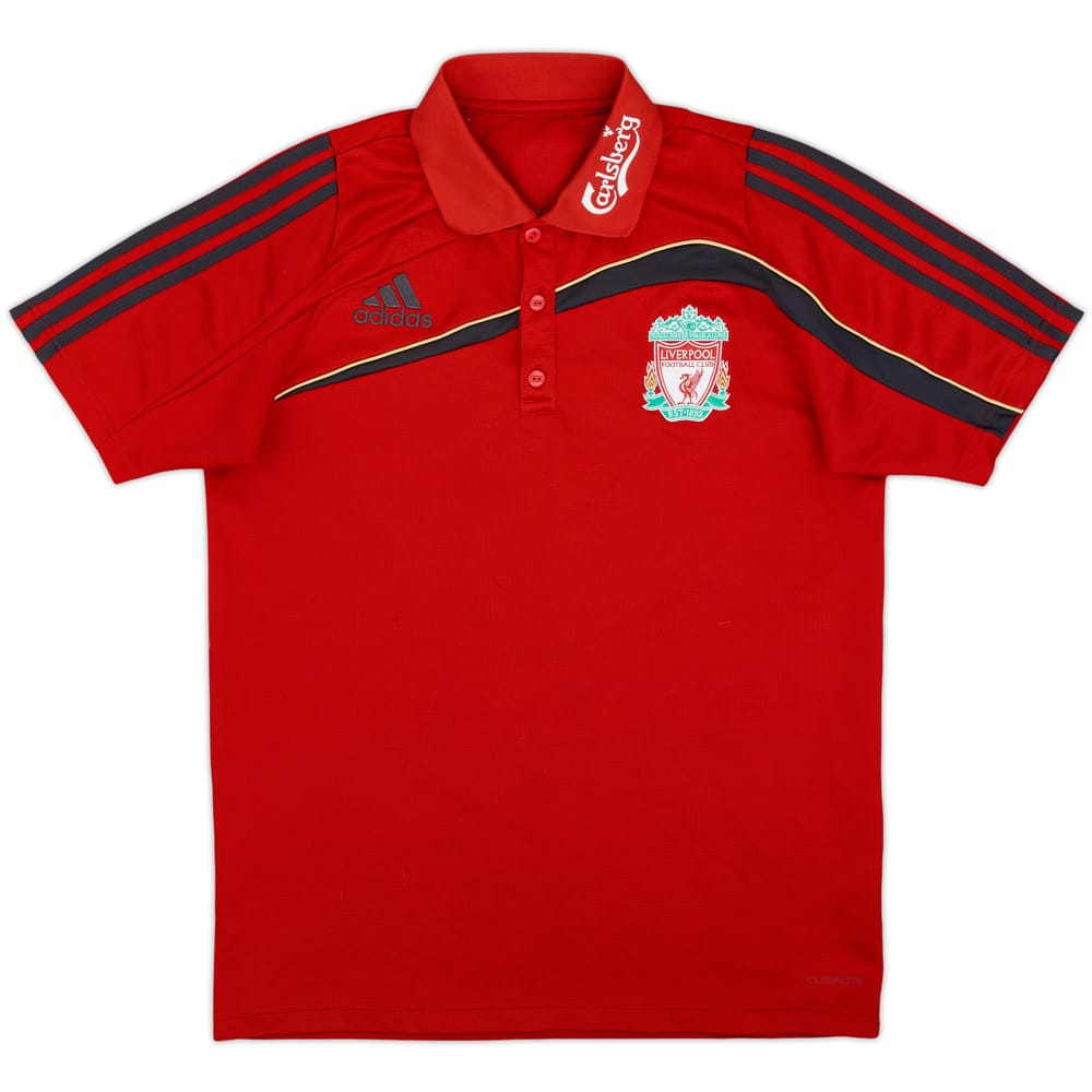 2009-10 Liverpool adidas Polo Shirt - 5/10 - (S)