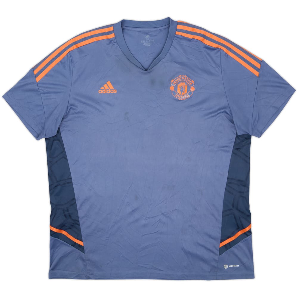 2022-23 Manchester United adidas Training Shirt - 6/10 - (XXL)