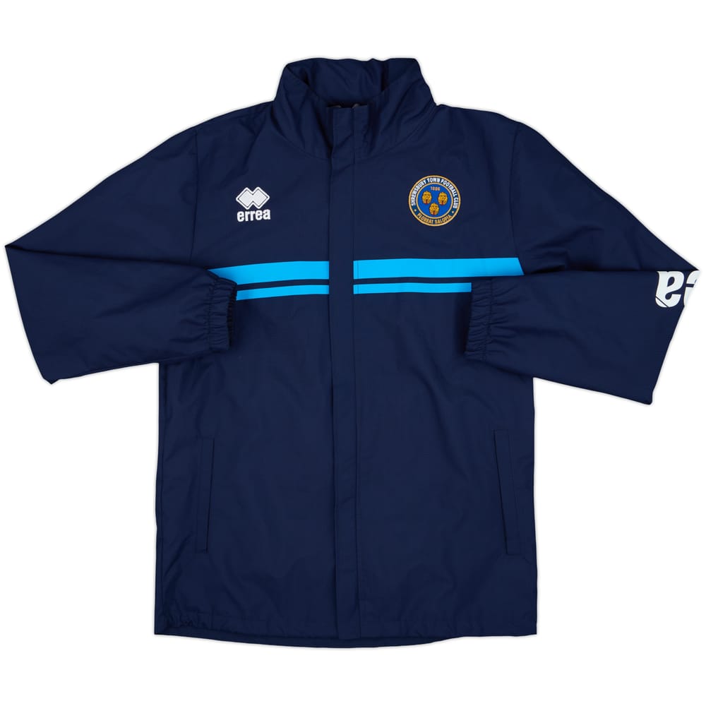 2018-19 Shrewsbury Errea Hooded Rain Jacket - 10/10 - (M)