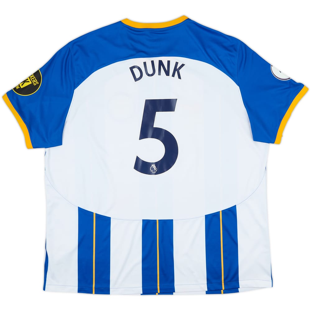 2022-23 Brighton Home Shirt Dunk #5 - 9/10 - (3XL)