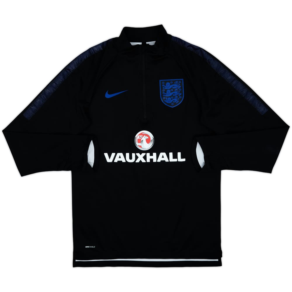 2018-19 England Nike 1/4 Zip Drill Top - 8/10 - (S)