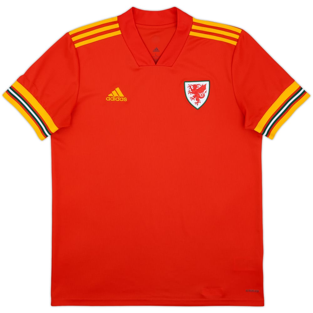 2020-21 Wales Home Shirt - 7/10 - (L)