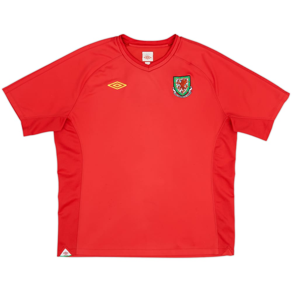 2010-11 Wales Home Shirt - 6/10 - (XXL)
