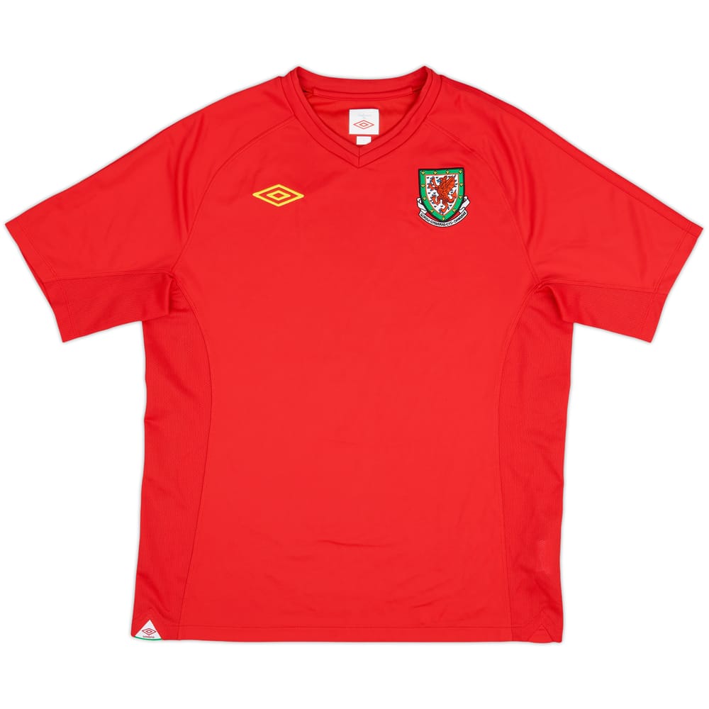 2010-11 Wales Home Shirt - 10/10 - (L)