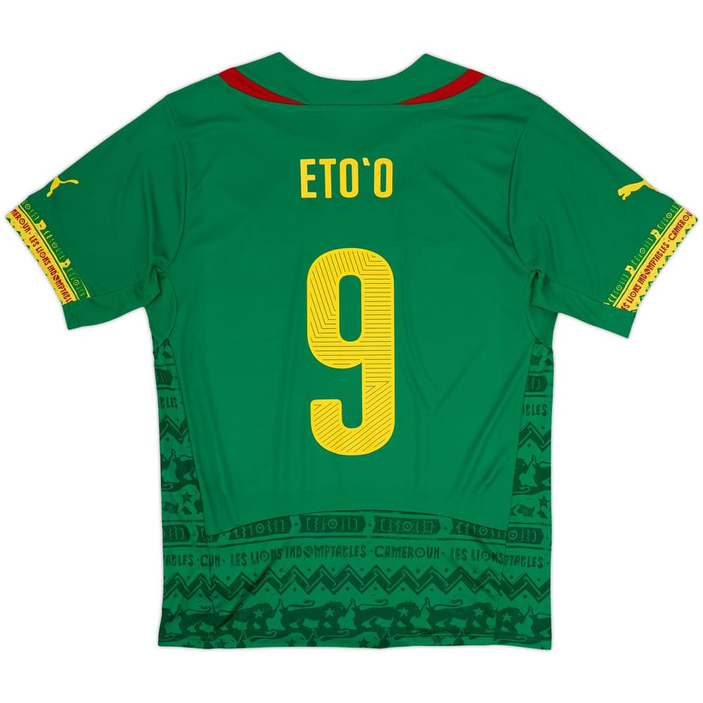 2014-16 Cameroon Home Shirt Eto'o #9 - 8/10 - (L)