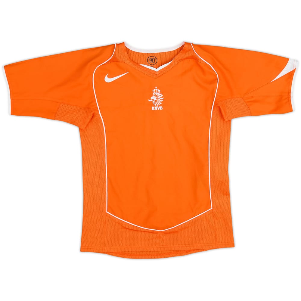 2004-06 Netherlands Home Shirt - 9/10 - (10-12 Years)