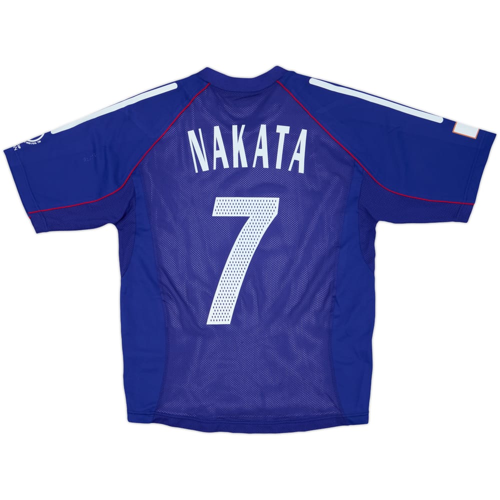 2002-04 Japan Player Issue Home Shirt Nakata #7 - 8/10 - (M)