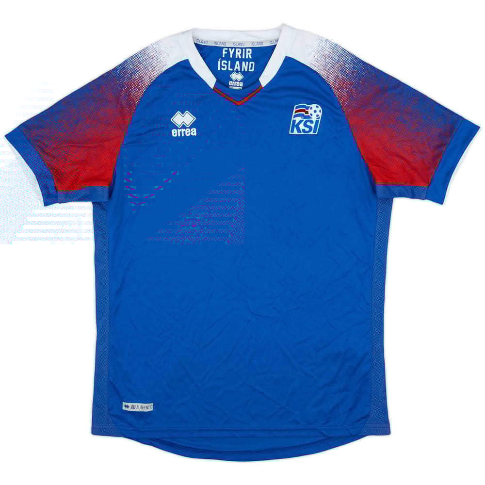 2018-19 Iceland Home Shirt - 9/10 - (XL)