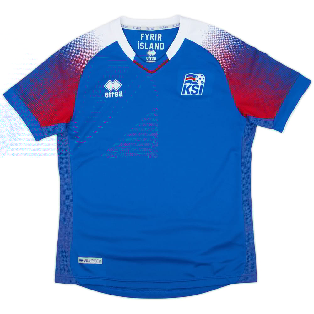 2018-19 Iceland Home Shirt - 9/10 - (S)