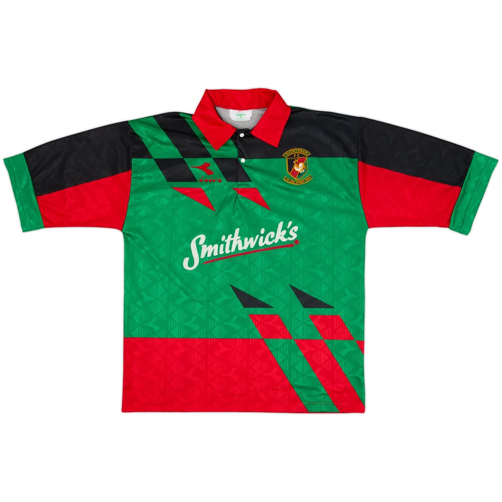 Camiseta de local del Glentoran 1994-96 - 8/10 - (M)