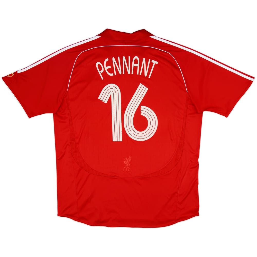 2006-08 Liverpool Home Shirt Pennant #16 - 6/10 - (XXL)