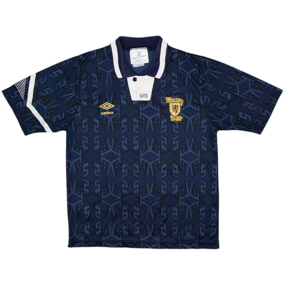 1991-94 Scotland Home Shirt - 7/10 - (S)