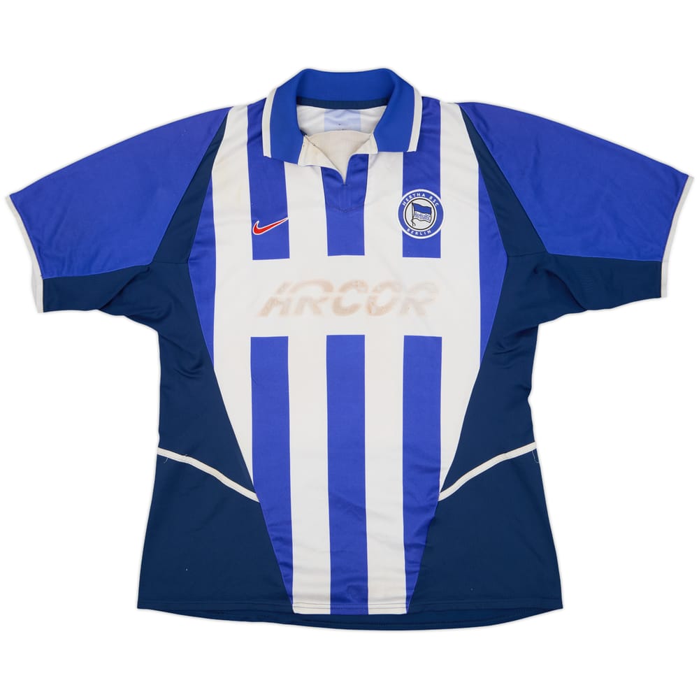 2002-04 Hertha Berlin Home Shirt - 4/10 - (L)