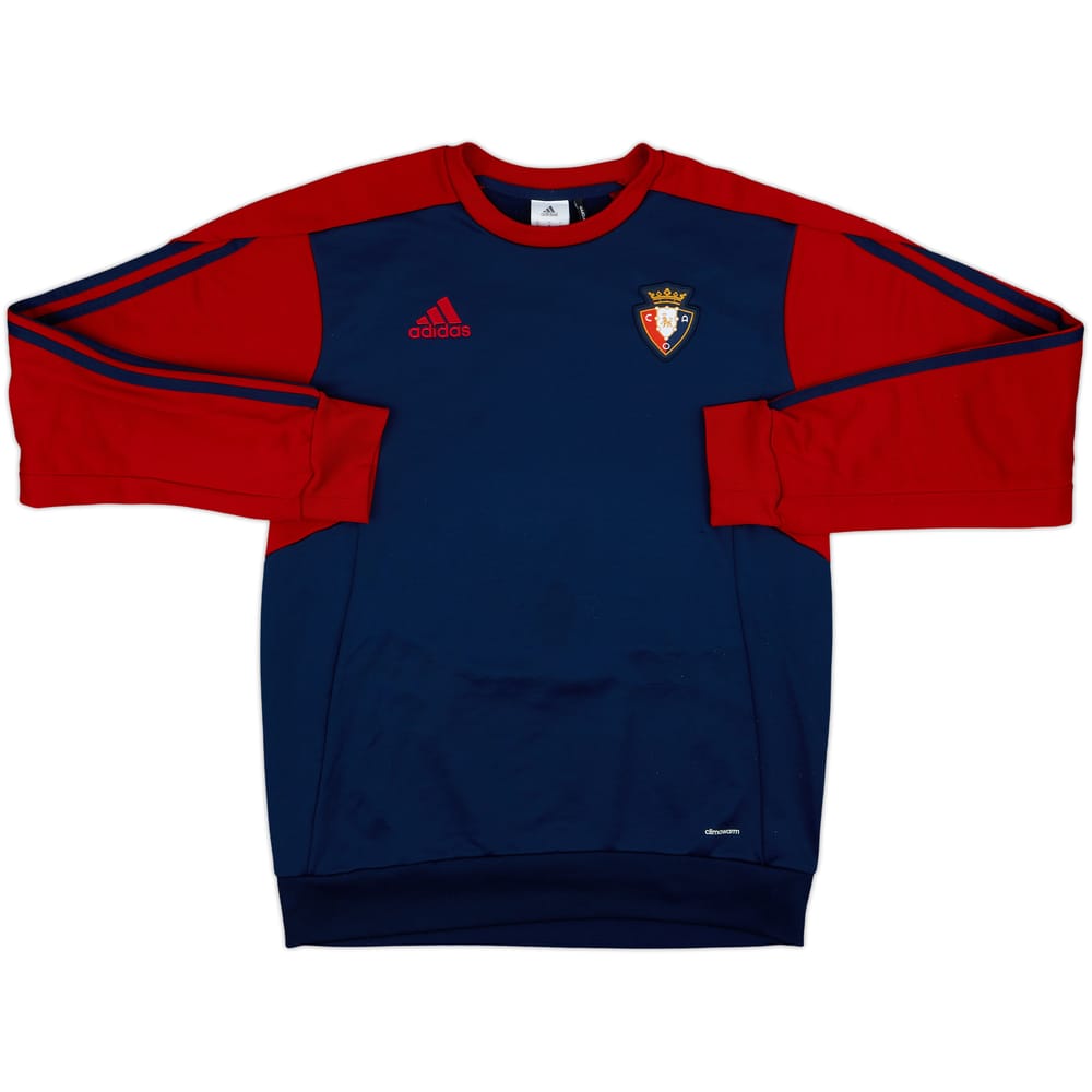 2017-18 Osasuna adidas Sweat Top - 6/10 - (M)
