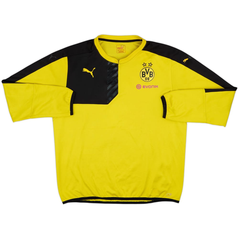 2015-16 Borussia Dortmund Puma Sweat Top - 4/10 - (XXL)