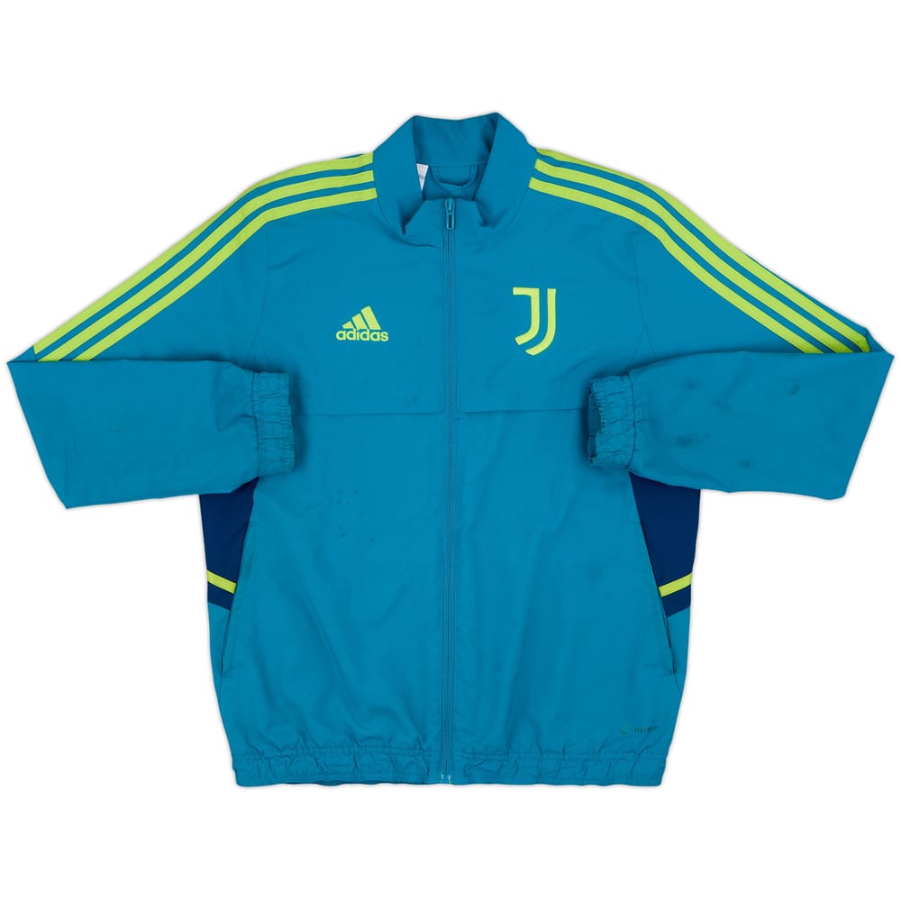 2022-23 Juventus adidas Track Jacket - 5/10 - (L.Boys)
