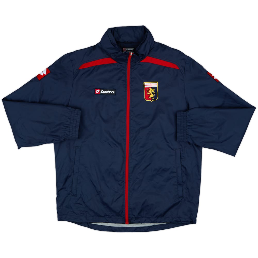 2012-13 Genoa Lotto Hooded Rain Jacket - 8/10 - (XL)