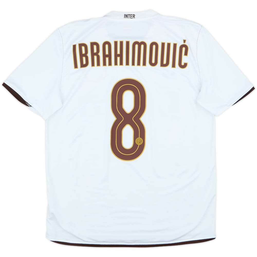 2008-09 Inter Milan Away Shirt Ibrahimovic #8 - 5/10 - (M)