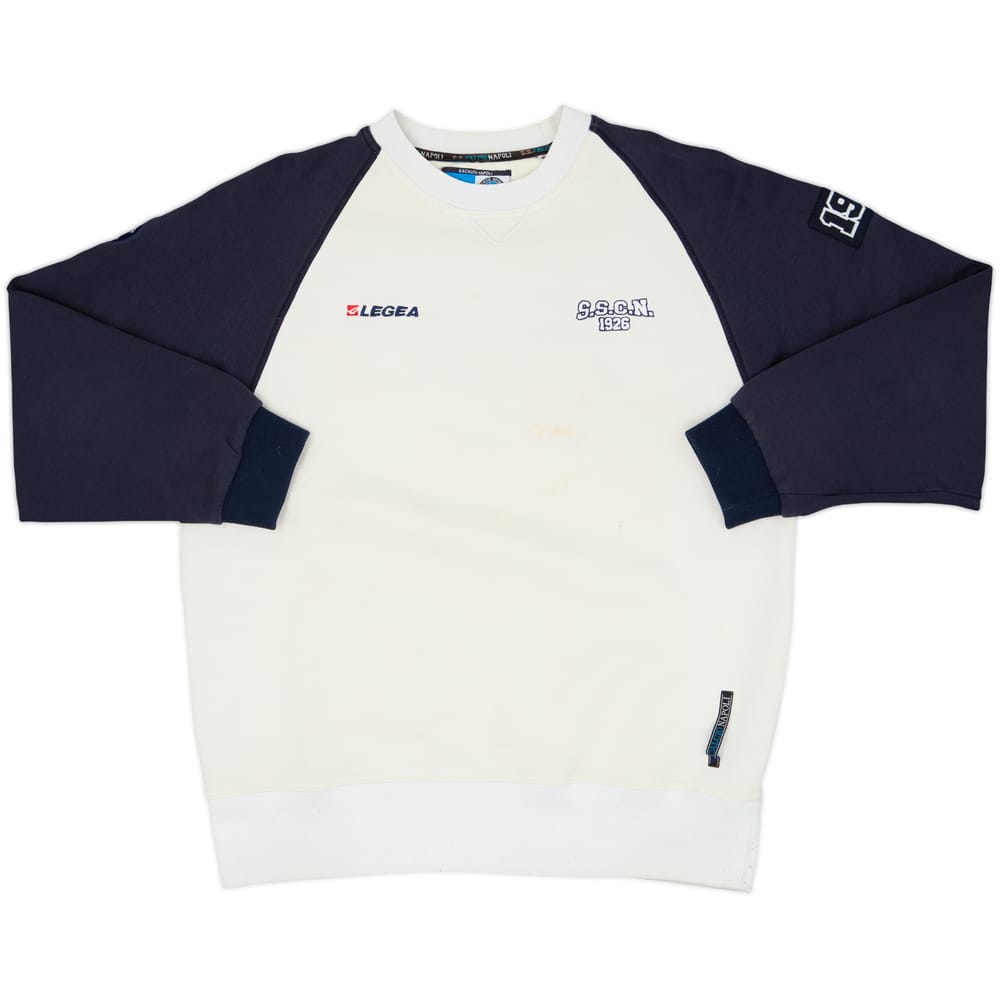 2003-04 Napoli Legea Sweat Top - 5/10 - (L)
