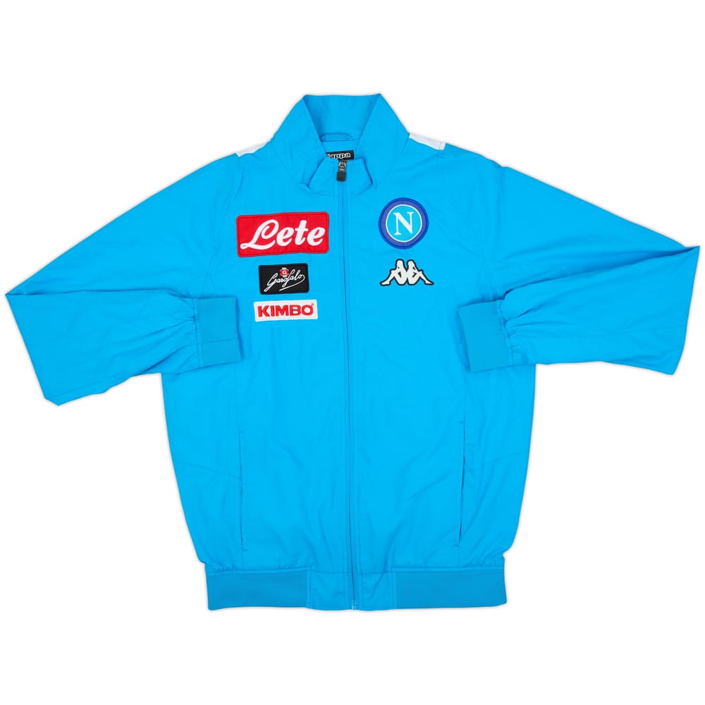 2016-17 Napoli Kappa Track Jacket - 10/10 - (S)