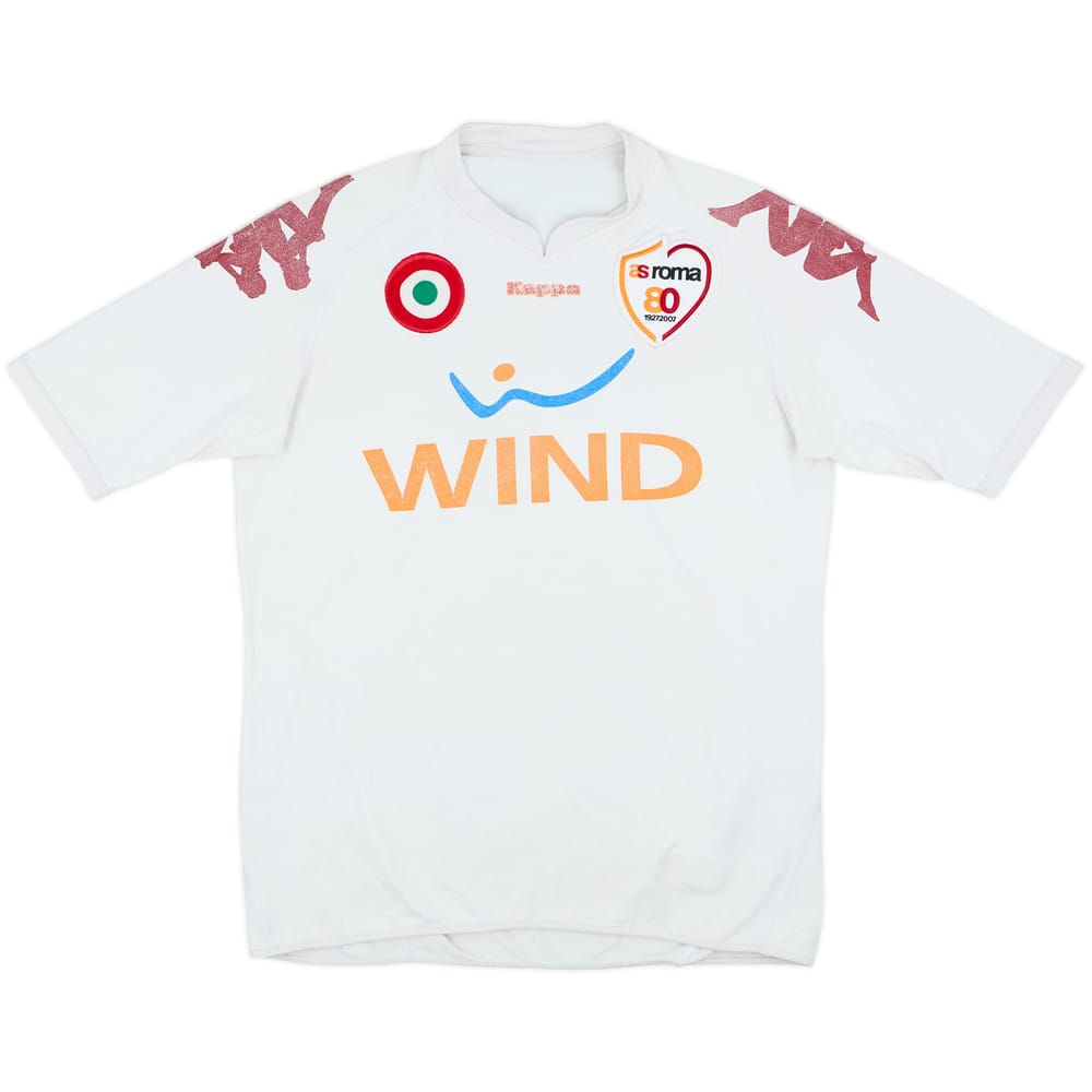 2007-08 Roma Away Shirt - 5/10 - (L)