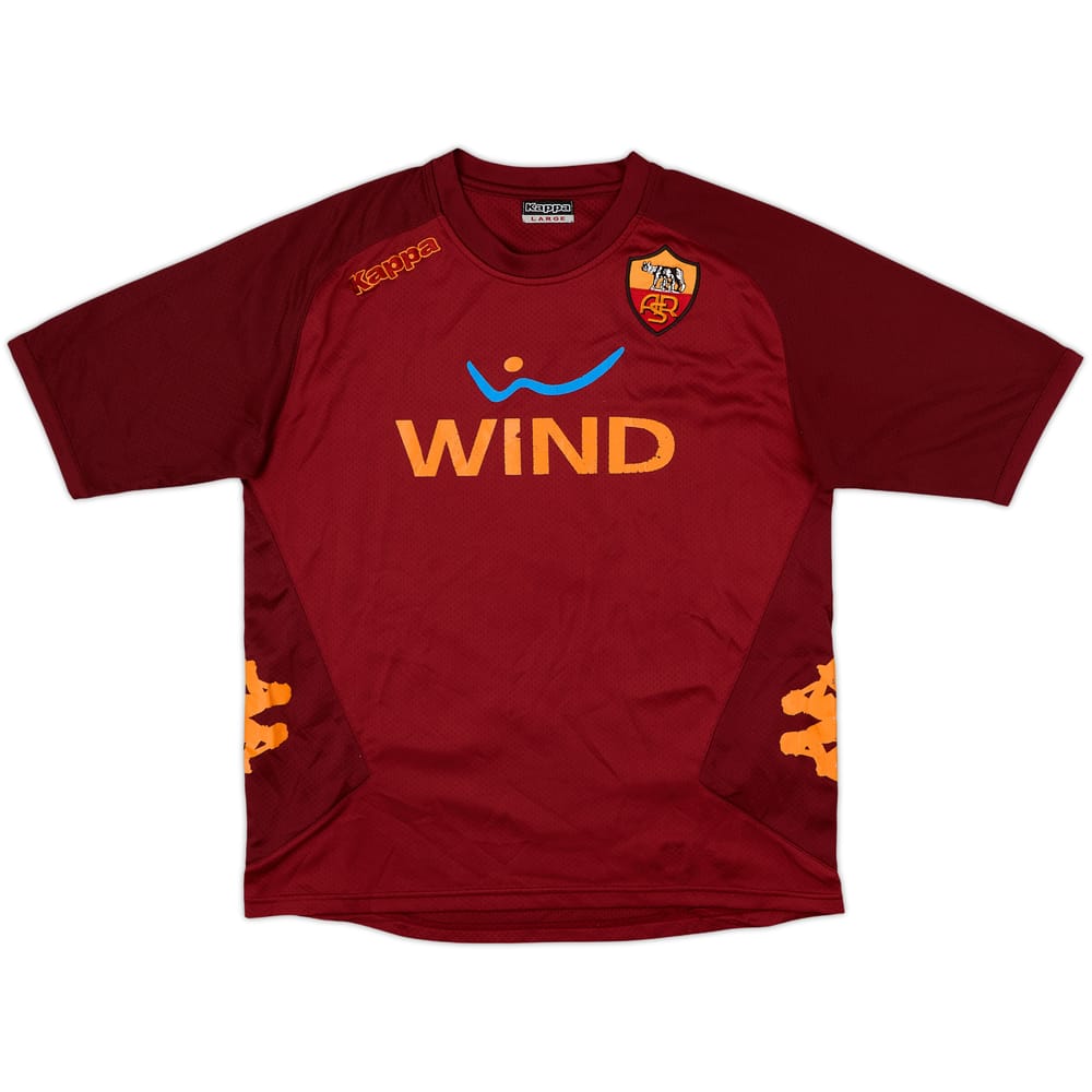 2012-13 Roma Kappa Training Shirt - 6/10 - (L)