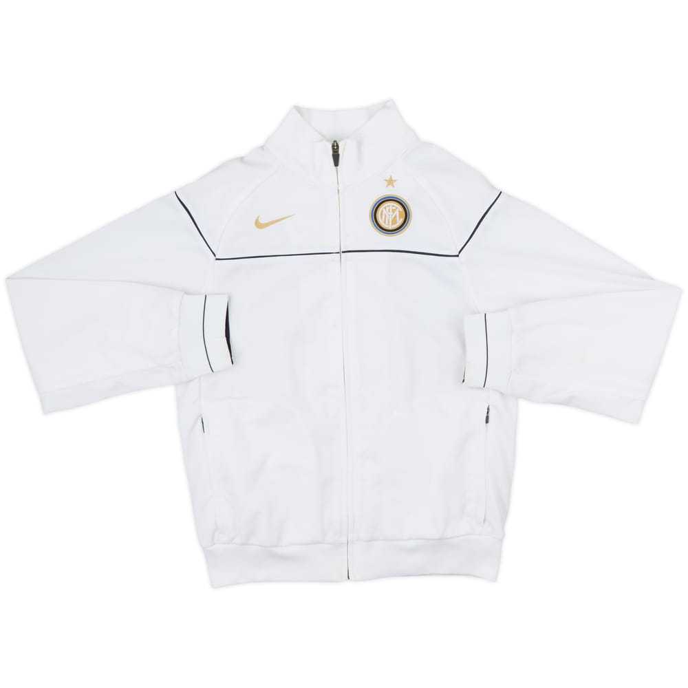 2008-09 Inter Milan Nike Track Jacket - 8/10 - (L.Boys)