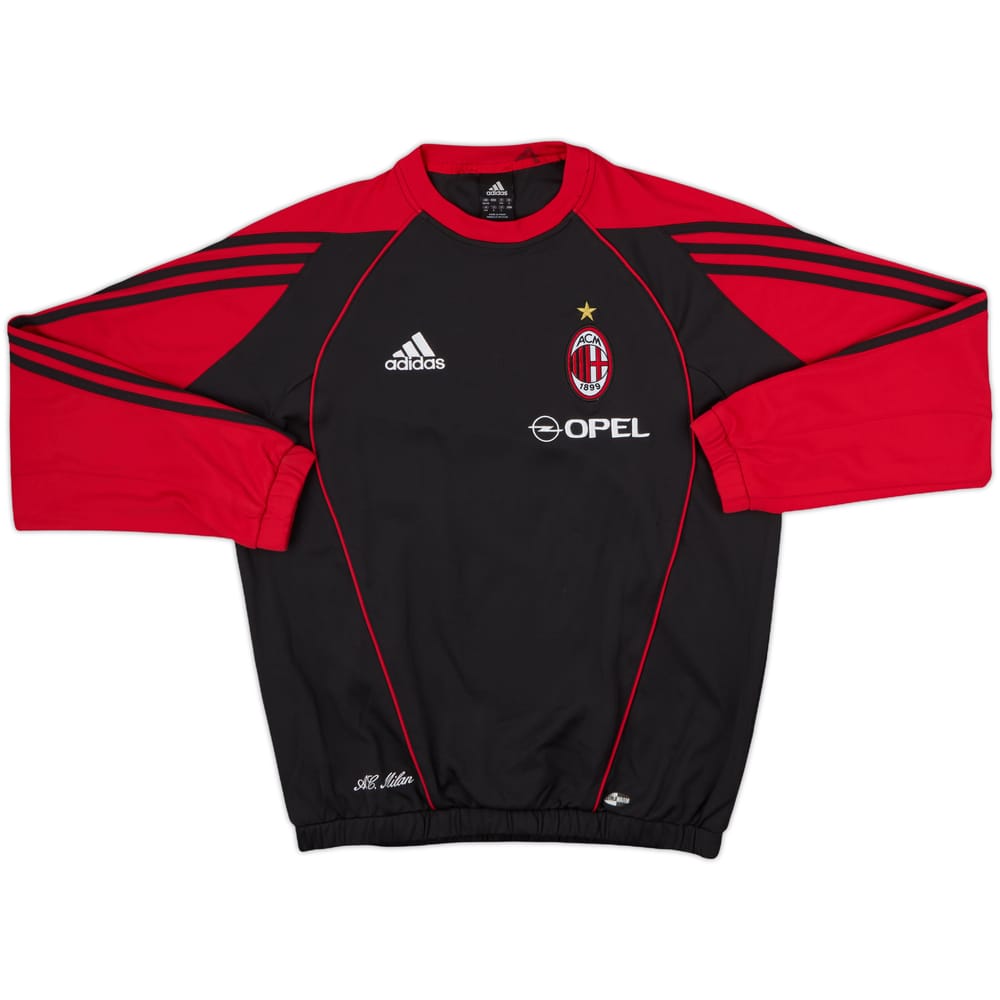 2005-06 AC Milan adidas Sweat Top - 8/10 - (M)