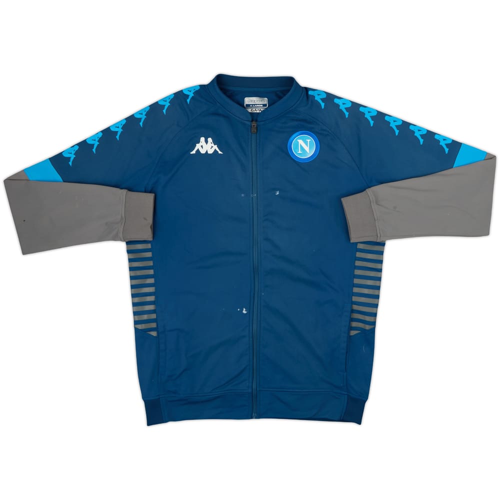2020-21 Napoli Kappa Track Jacket - 5/10 - (XL)