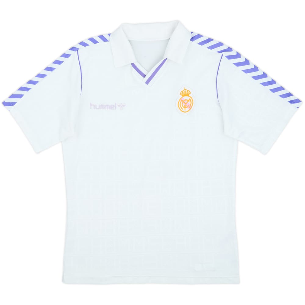 Camiseta de local del Real Madrid 1989-90 - 6/10 - (L)