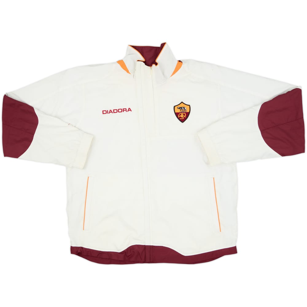 2005-06 Roma Diadora Track Jacket - 7/10 - (L)
