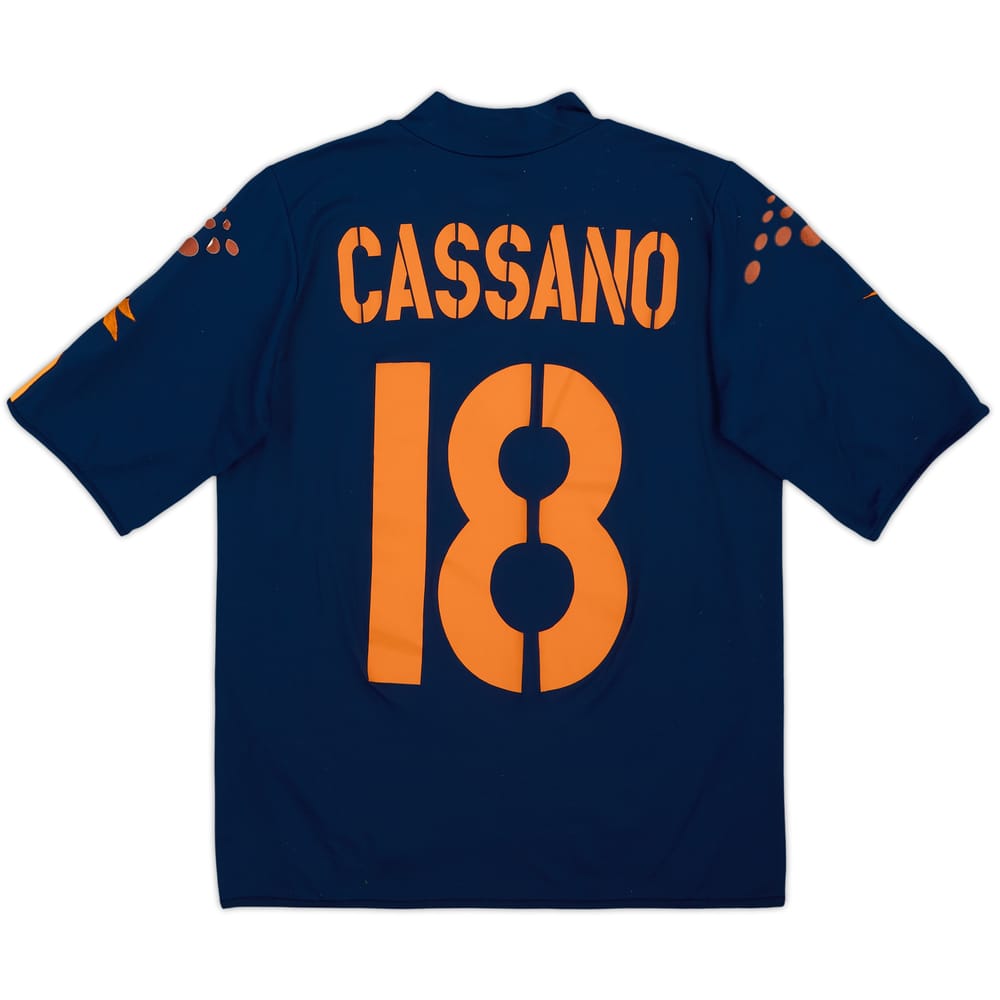 2003-04 Roma Fourth Shirt Cassano #18 - 5/10 - (S)