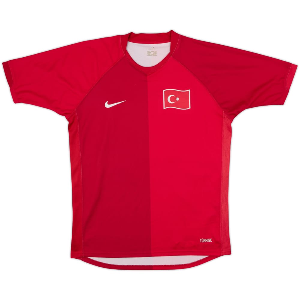 2006-08 Turkey Home Shirt - 8/10 - (S)