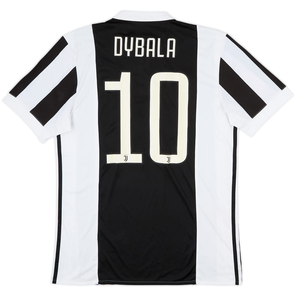 2017-18 Juventus Home Shirt Dybala #10 - 9/10 - (M)