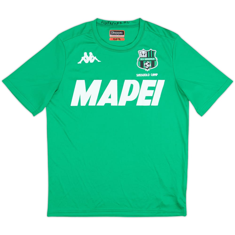 2019-20 Sassuolo 'Camp' Kappa Training Shirt - 8/10 - (L.Boys)