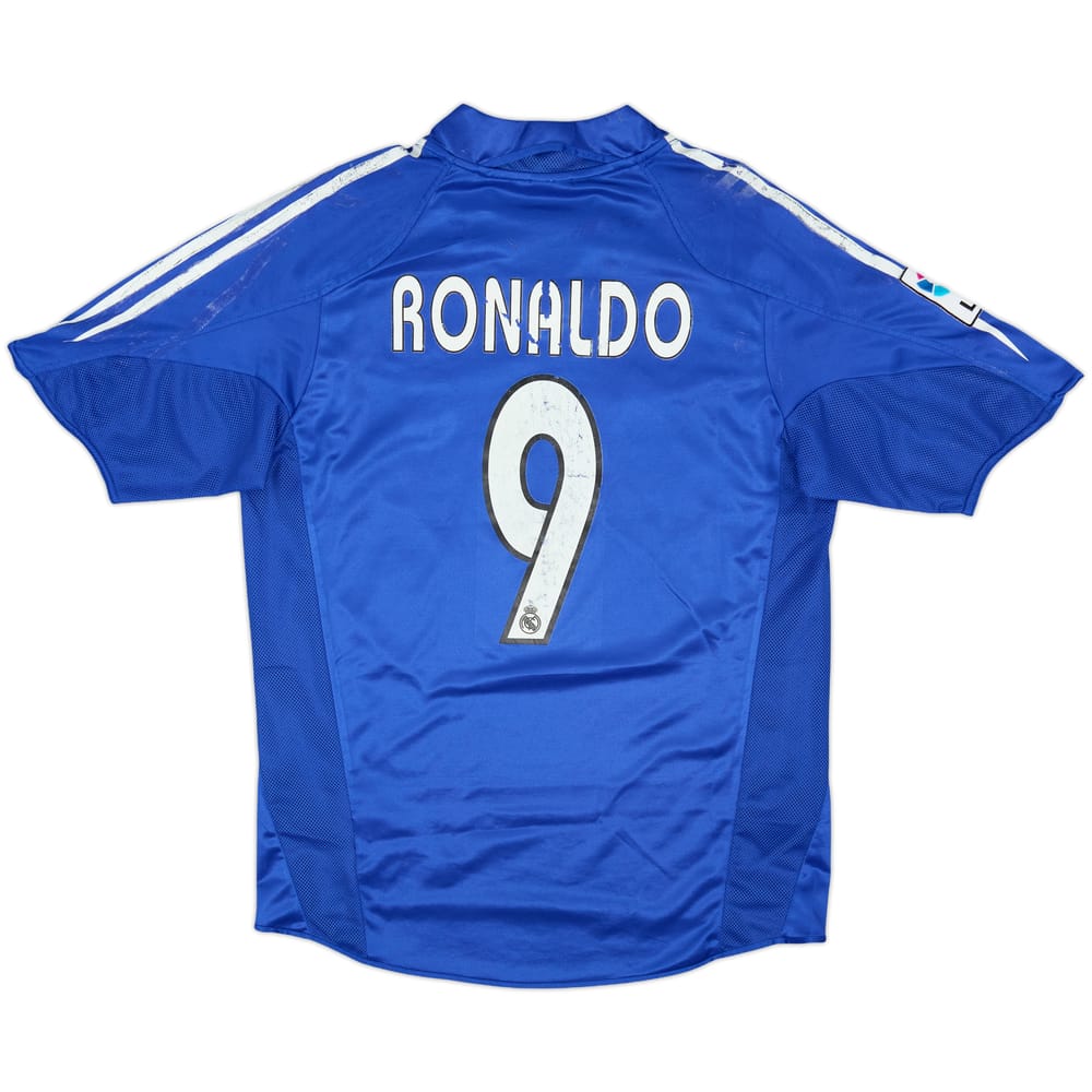 2004-05 Real Madrid Third Shirt Ronaldo #9 - 4/10 - (S)