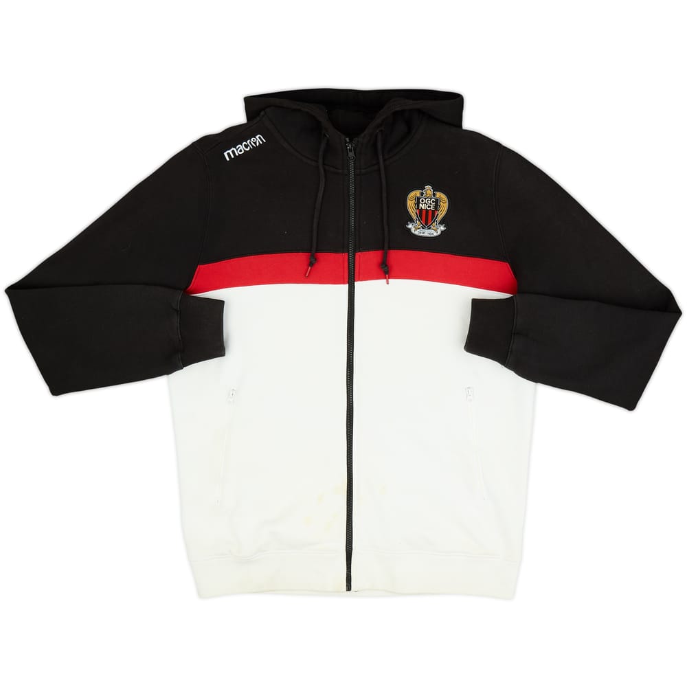 2017-18 Nice Macron Hooded Track Jacket - 6/10 - (XXL)