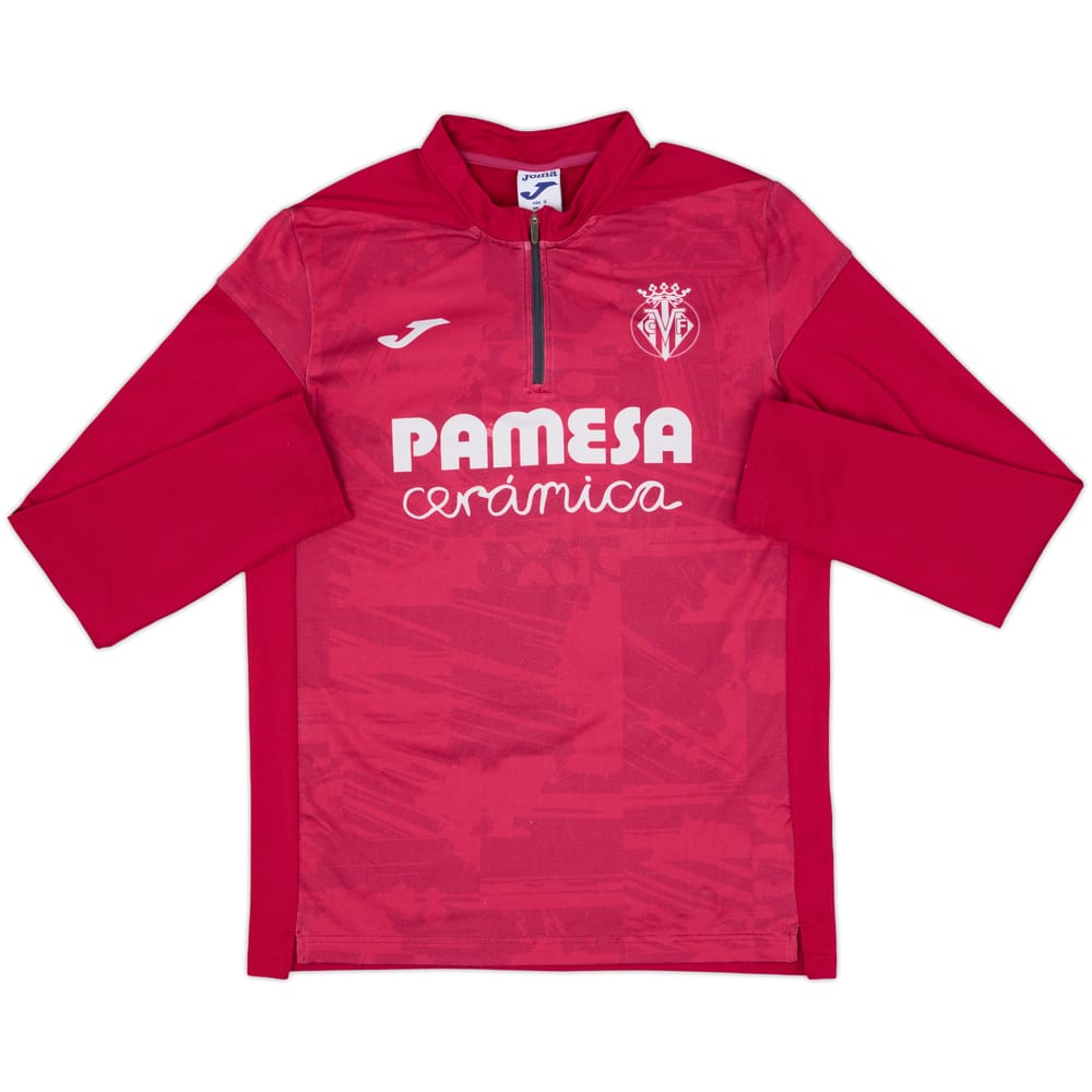2020-21 Villarreal Joma 1/4 Zip Drill Top - 7/10 - (S)