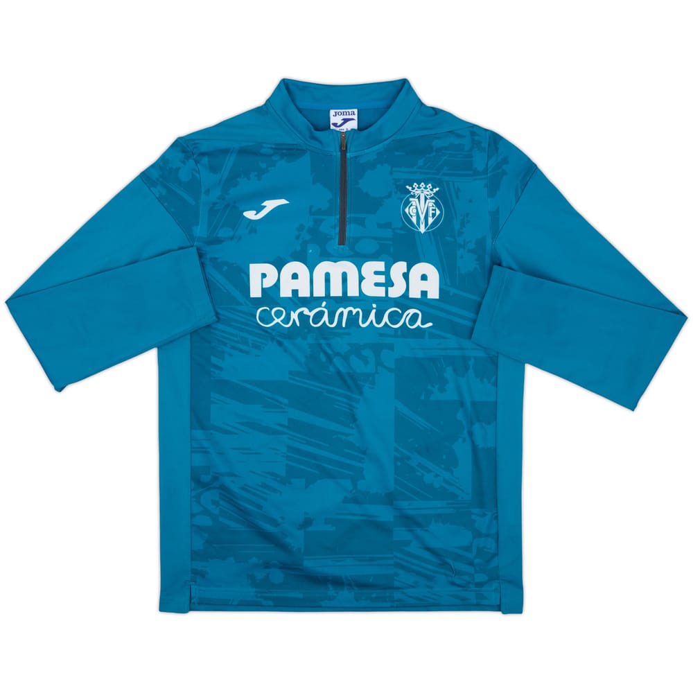 2022-23 Villarreal Joma 1/4 Zip Drill Top - 7/10 - (S)