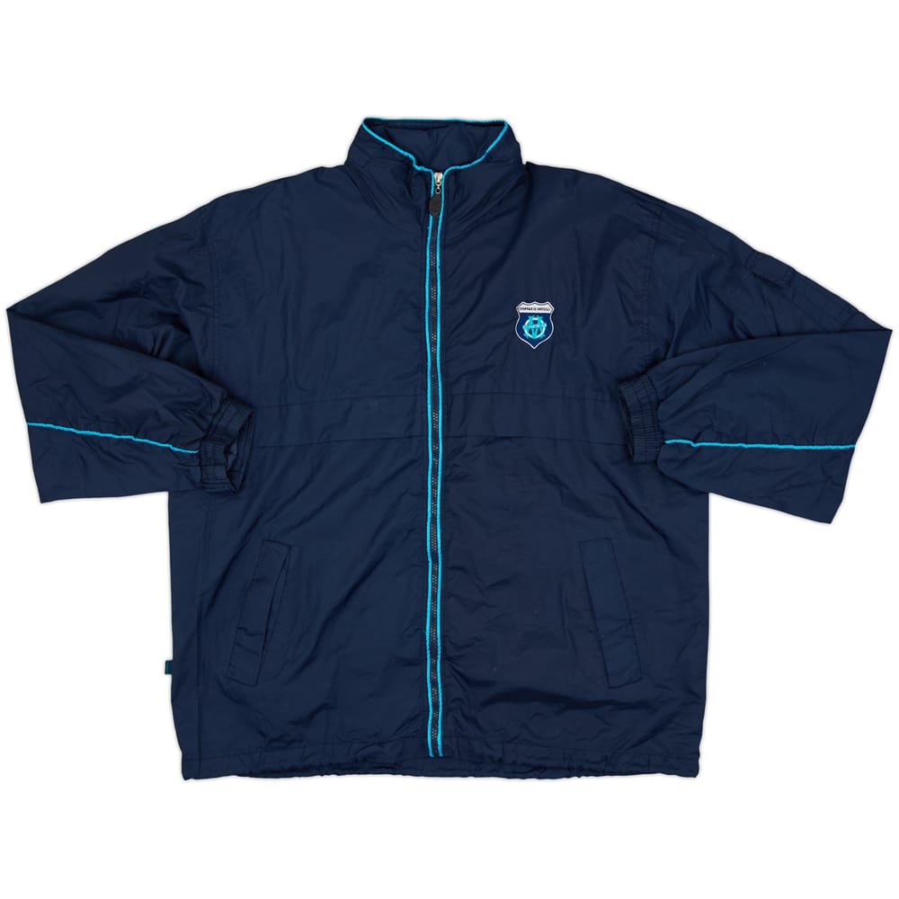 1990s Olympique Marseille Hooded Rain Jacket - 8/10 - (XL)