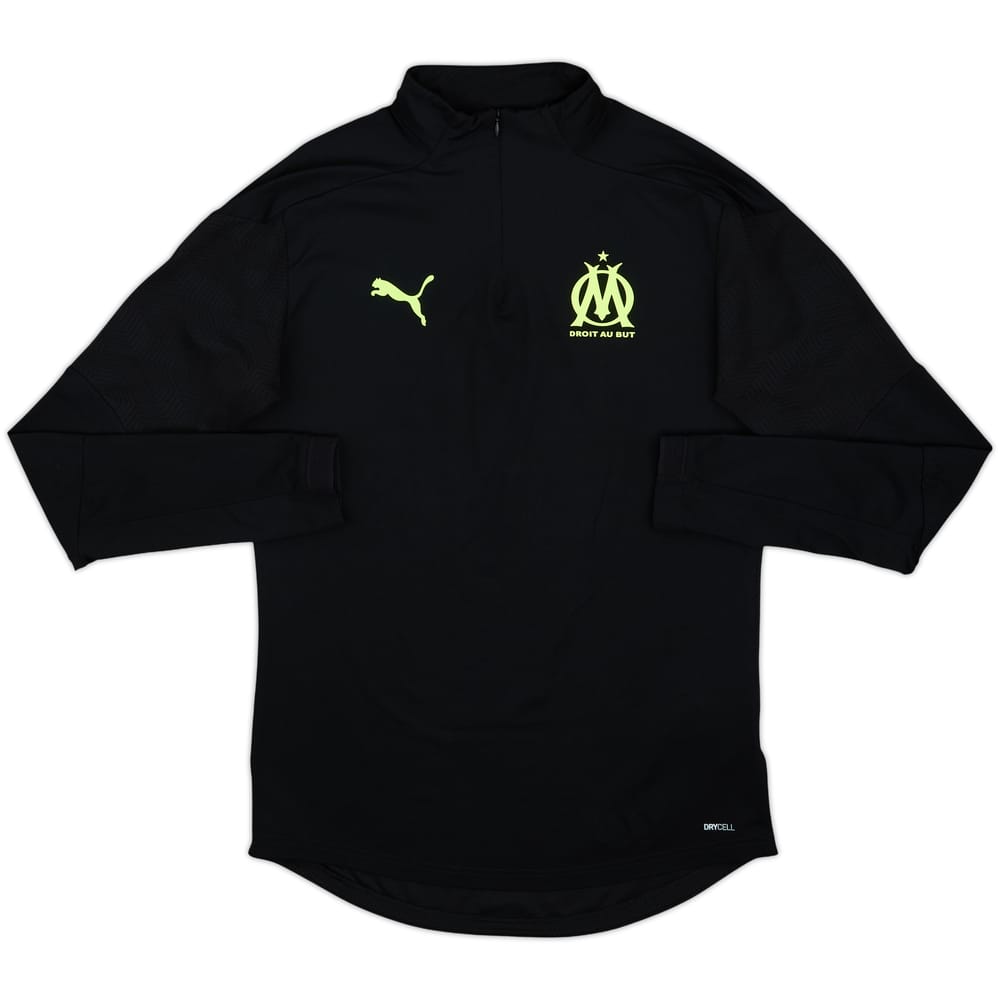 Top de entrenamiento con cierre de 1/4 Puma del Olympique Marseille 2020-21 - 8/10 - (S)