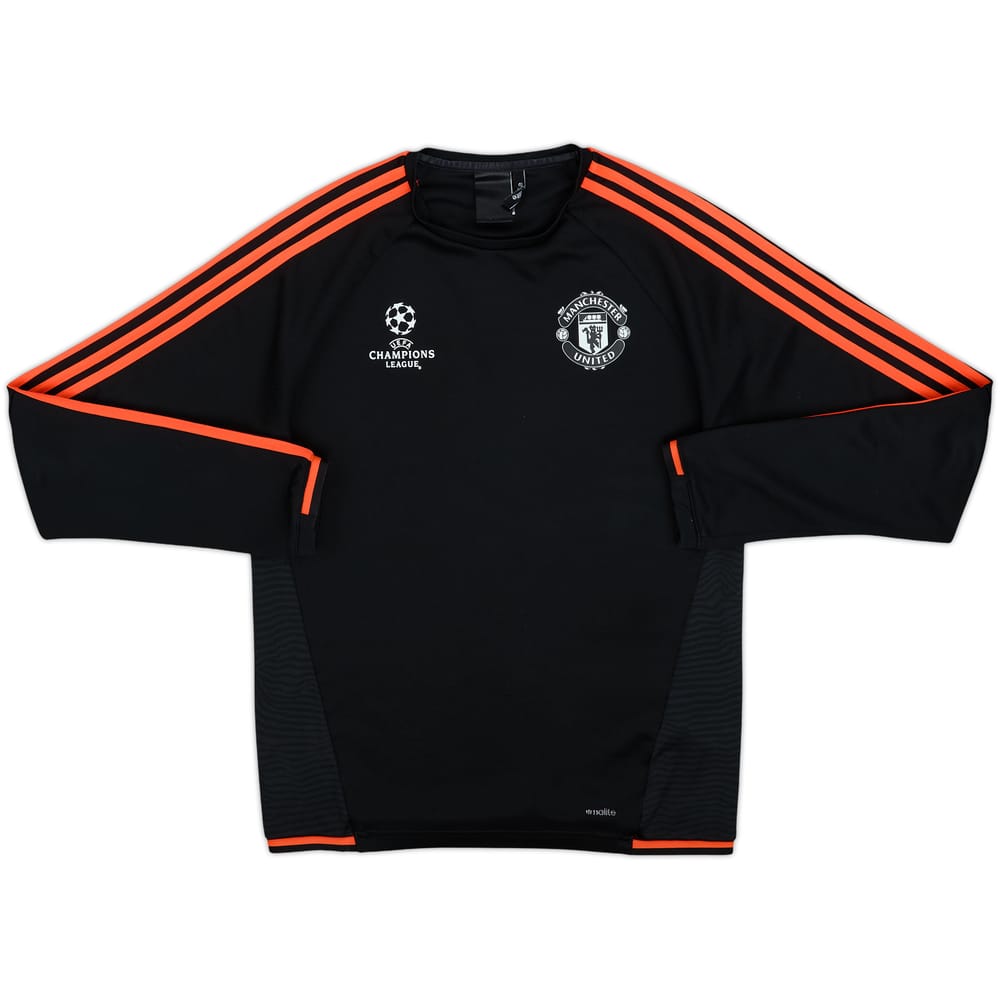 2015-16 Manchester United adidas CL Sweat Top - 8/10 - (S)