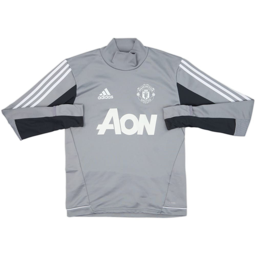 2017-18 Manchester United adidas Sweat Top - 5/10 - (S)